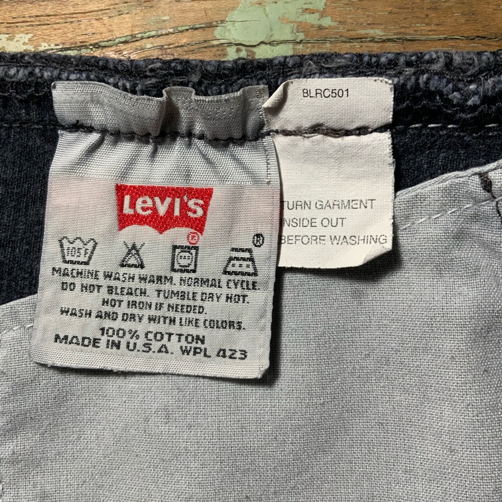 Guernika Levi’s 501 Hand-Painted Jeans Reworked Art Denim Collectible 29x34 RARE - Picture 9 of 16